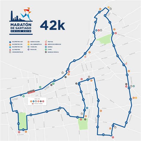 ruta maraton santiago 2023